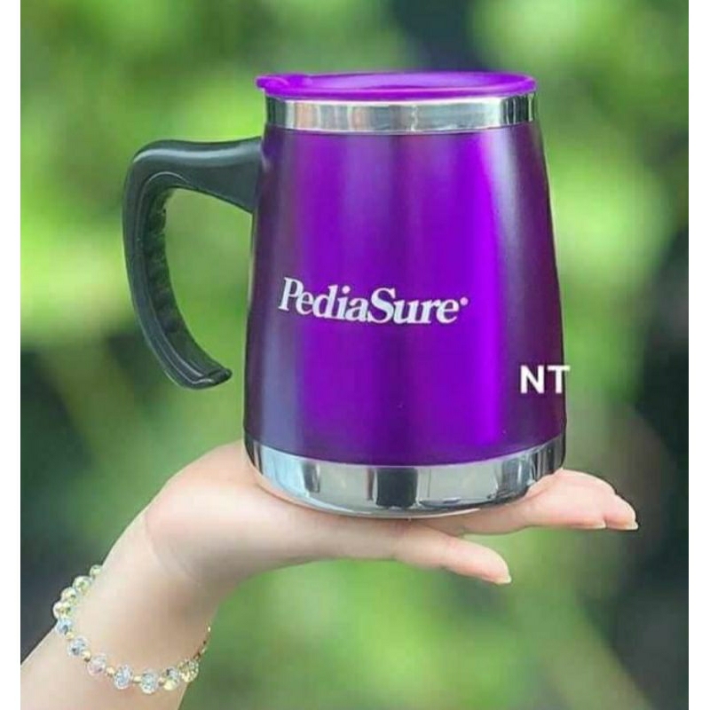 Ly pha sữa có quai cầm pediasure cao cấp cho bé