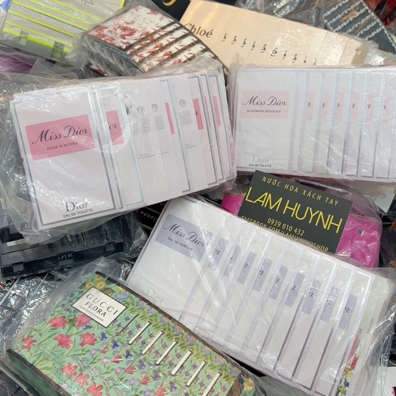 Vial Nước hoa Nữ MISS DIOR Edp - Blooming Bouquet - Rose N'Roses 1ml