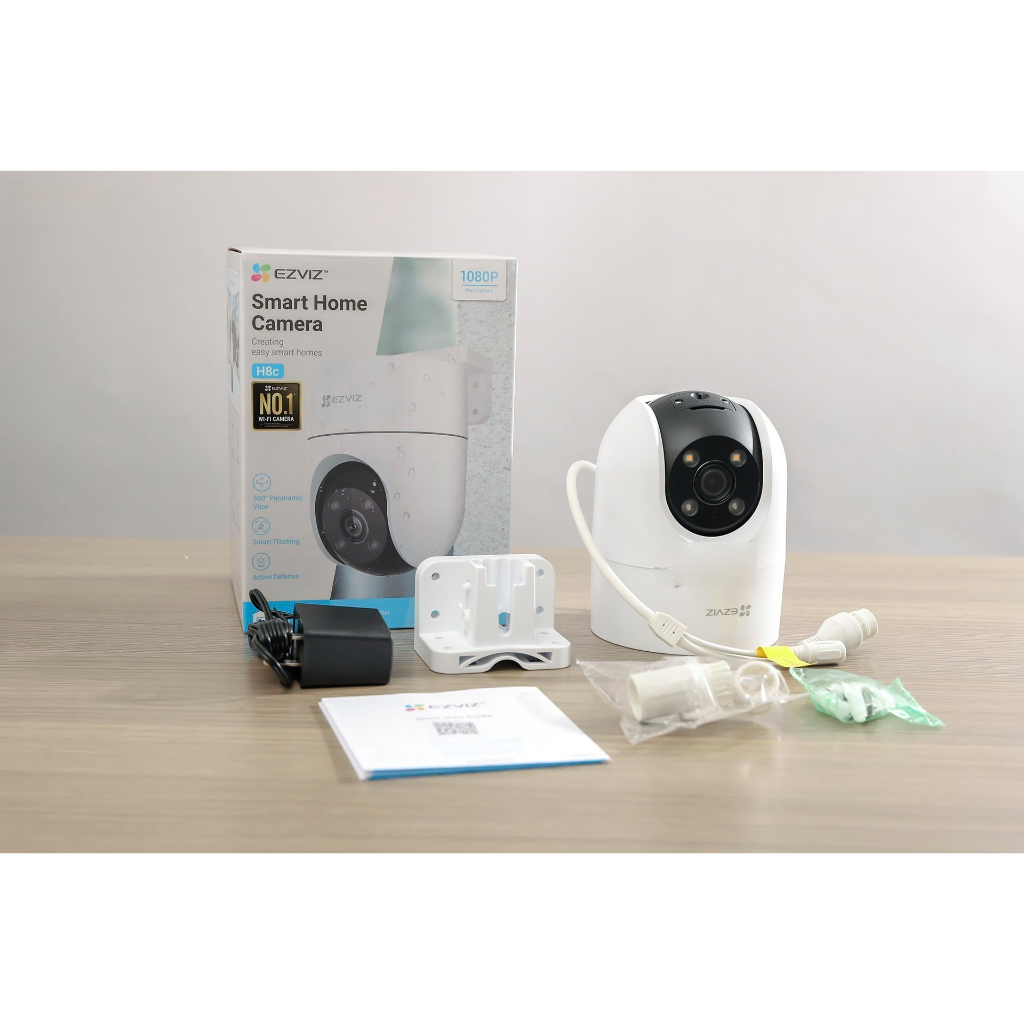 Camera Ezviz xoay ngoài trời H8c 2MP/3MP/4MP 2K 2K+ chính hãng, đàm thoại 2 chiều, màu đêm