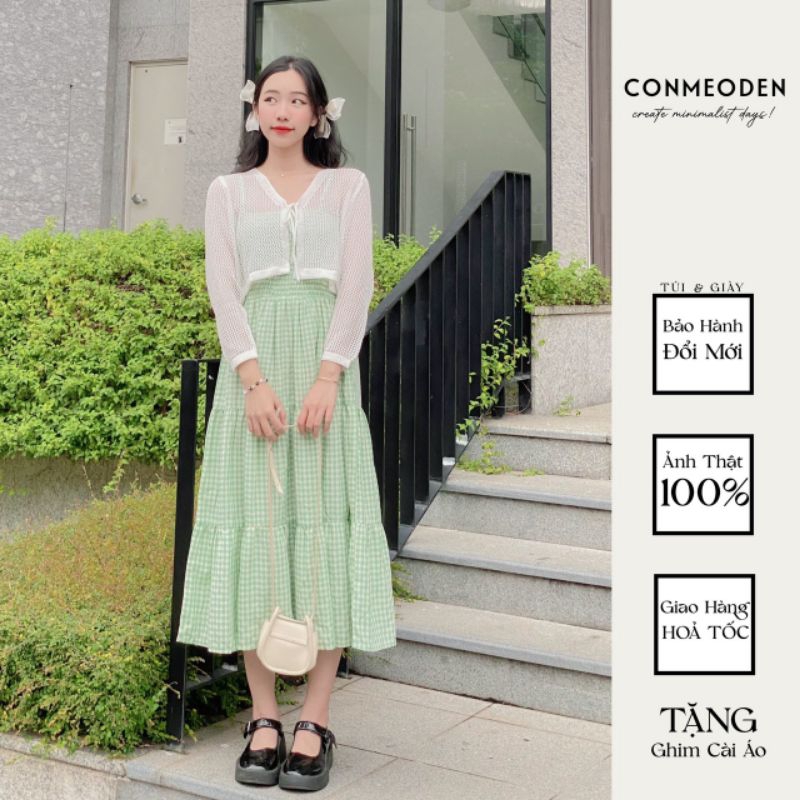 Đầm Dài Caro Nhỏ CONMEODEN - KAKA DRESS