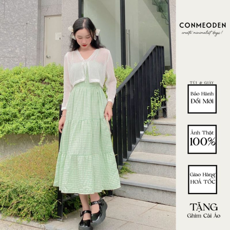 Đầm Dài Caro Nhỏ CONMEODEN - KAKA DRESS