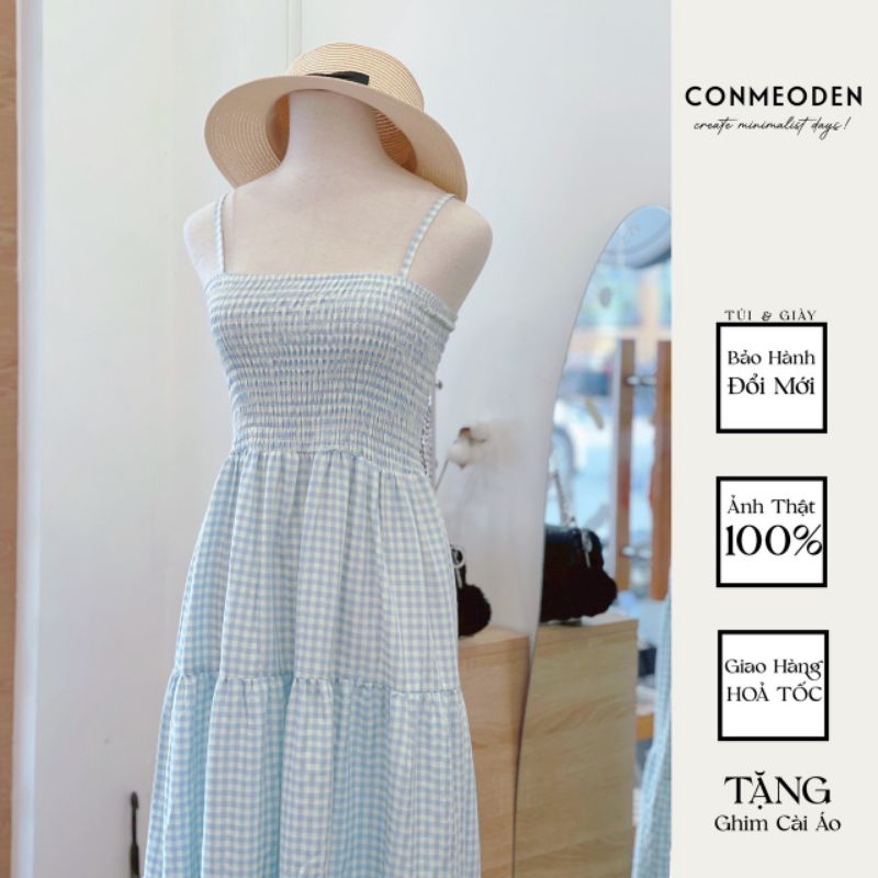 Đầm Dài Caro Nhỏ CONMEODEN - KAKA DRESS