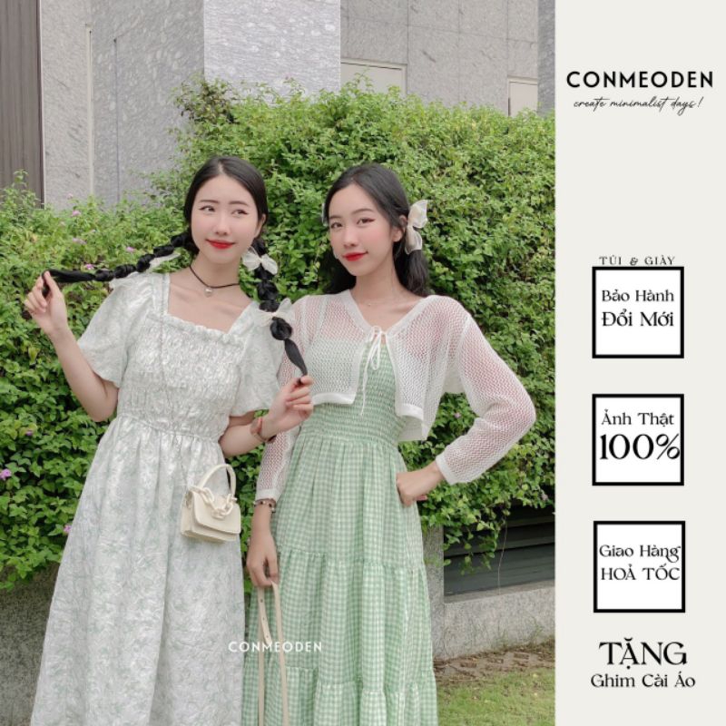 Đầm Dài Caro Nhỏ CONMEODEN - KAKA DRESS