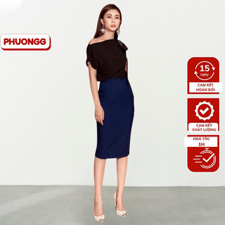 Chân váy bút chì _ chân váy công sở mã dài 2 lớp  chất cotton 2 biên hàng VNXK đủ size