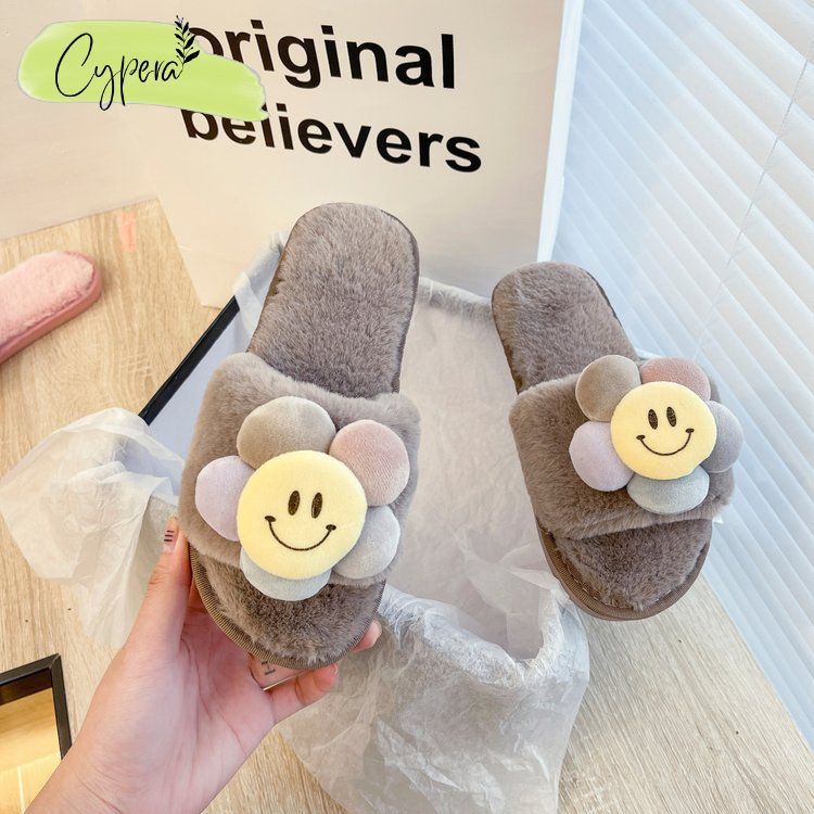 Dép bông hoa thêu hình xinh xắn đế chống trơn cao cấp - D151 - D152 - D154 - D159