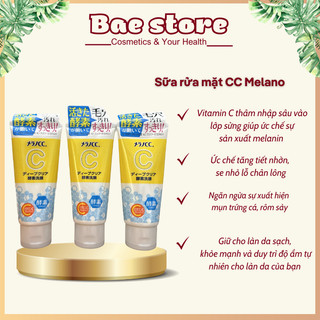 Sữa rửa mặt cc melano nhật bản 130g_baestore