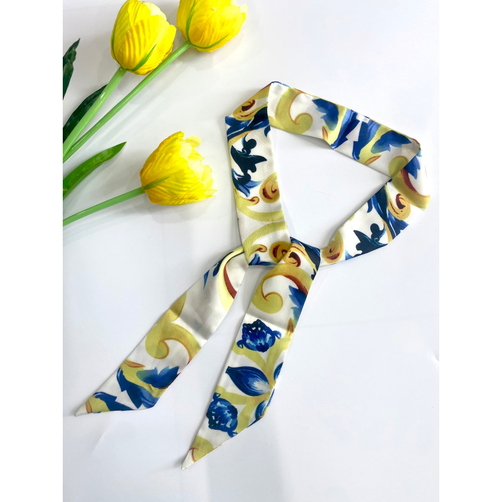 Khăn Buộc Nơ Cổ NKPK2203002 NK Fashion Thời Công Sở Trang Nữ Sang Trọng, Thanh Lịch, Họa Tiết Nổi Bật, Dễ Phối Đồ