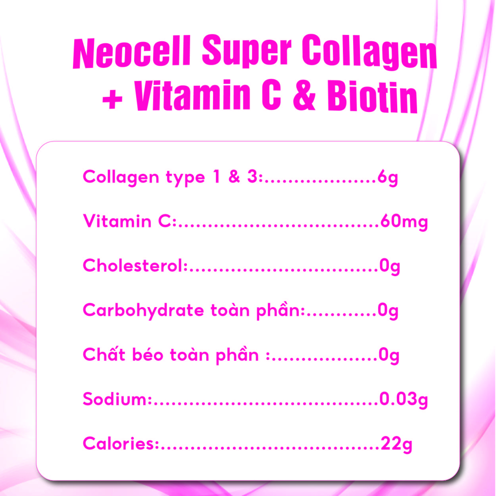 Viên uống bổ sung Collagen Neocell Super Collagen+C 360 viên của Mỹ Kirkland Signature giúp nuôi dưỡng chăm sóc da