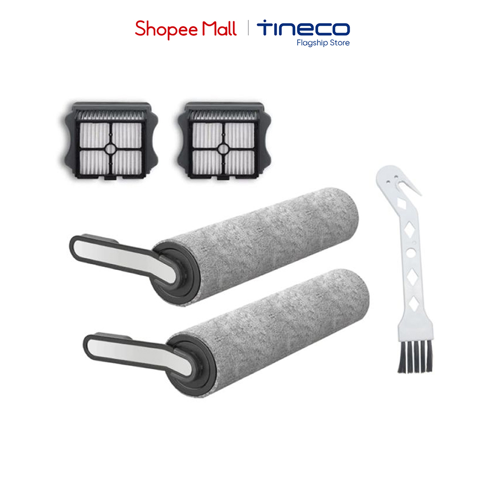 Bộ 2 màng lọc Hepa và 2 con lăn lau sàn cho robot hút bụi Floor One S5 PRO 2