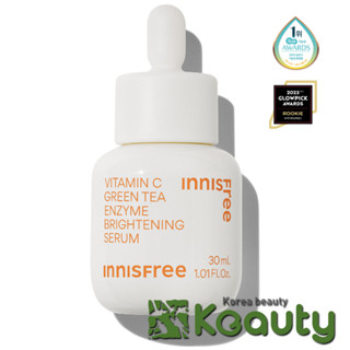 Tinh chất làm sáng da Innisfree Vitamin C Green tea Enzyme Brightening Serum, Pad.