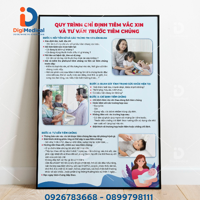 Bộ Tranh Tiêm Chủng, Tranh Nhi Khoa