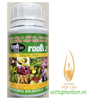 Roots 2 phân bón lá hữu cơ & sinh học - #495a# 100ml