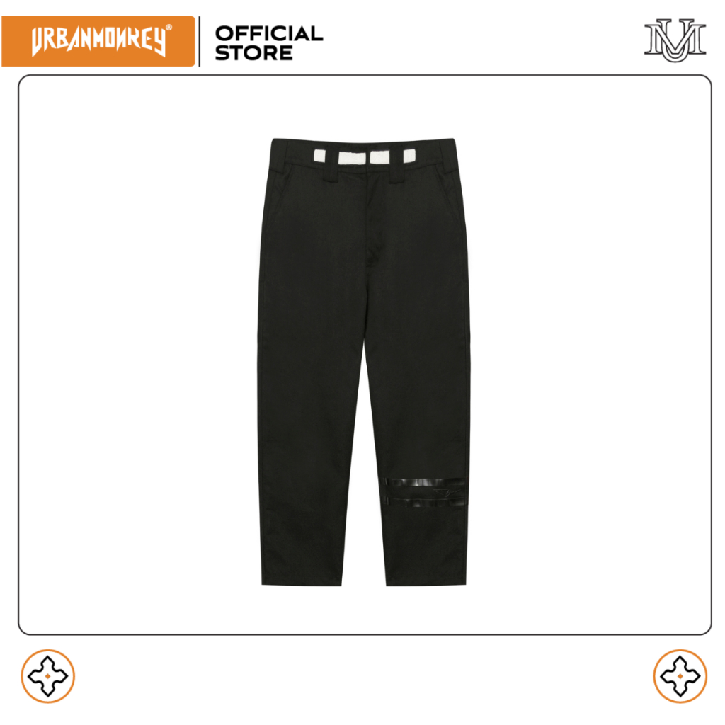 Quần Dài Nam Unisex Urban Monkey Trousers Pants Black 2.0 Chất Liệu Kaki Sang Trọng Lịch Thiệp