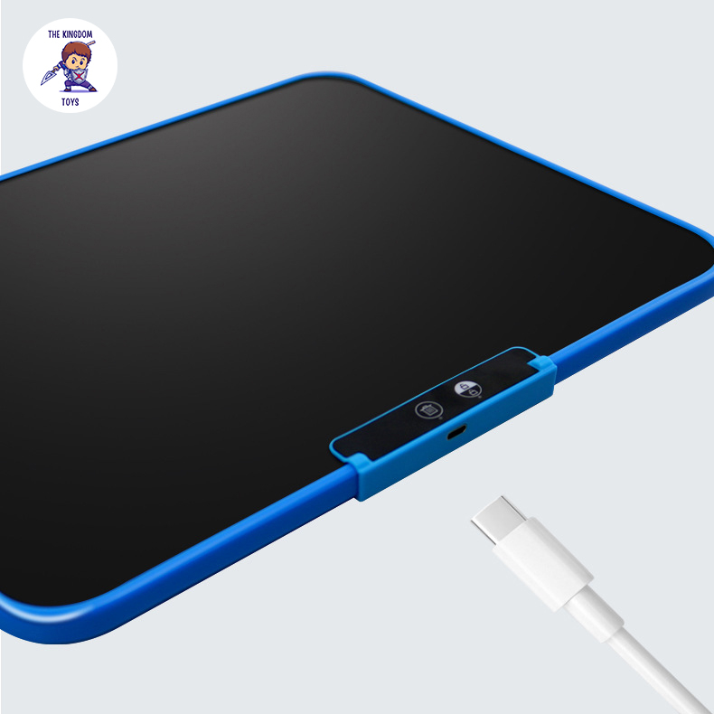 Bảng Vẽ Điện Tử 3D Đa Sắc Màu Kích Thước Lớn 13,16,20 Inch Màn Hình LCD Tự Xóa Tặng Kèm Bút Vẽ Cảm Ứng Lực Viết Bảng