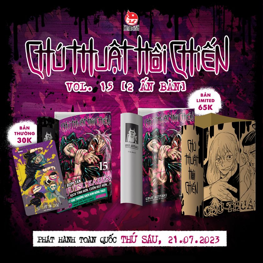 Chú thuật hồi chiến - Tập 13 14 15 Limited