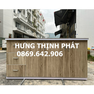 Tủ bếp mini mặt gạch có sẵn bồn rửa cao cấp