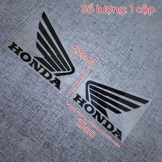 [ Cặp ] Decal cánh chim honda đủ màu