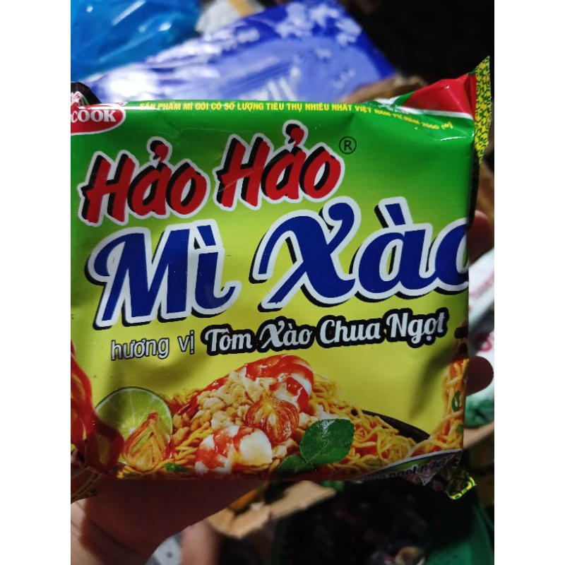 10 gói Hảo Hảo mì xào