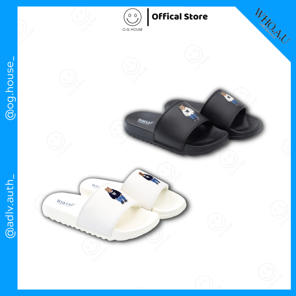 Dép Whoau Steve Slide WHAPD2691A - Chính Hãng
