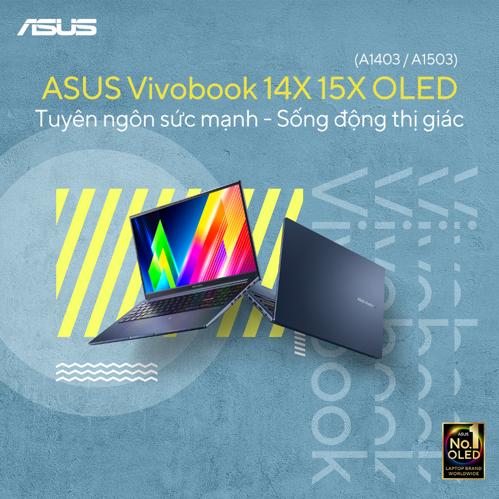 Laptop Asus Vivobook 15X A1503ZA-L1422W i5-12500H|Xe Graphics|8GB|512GB|15.6'' OLED