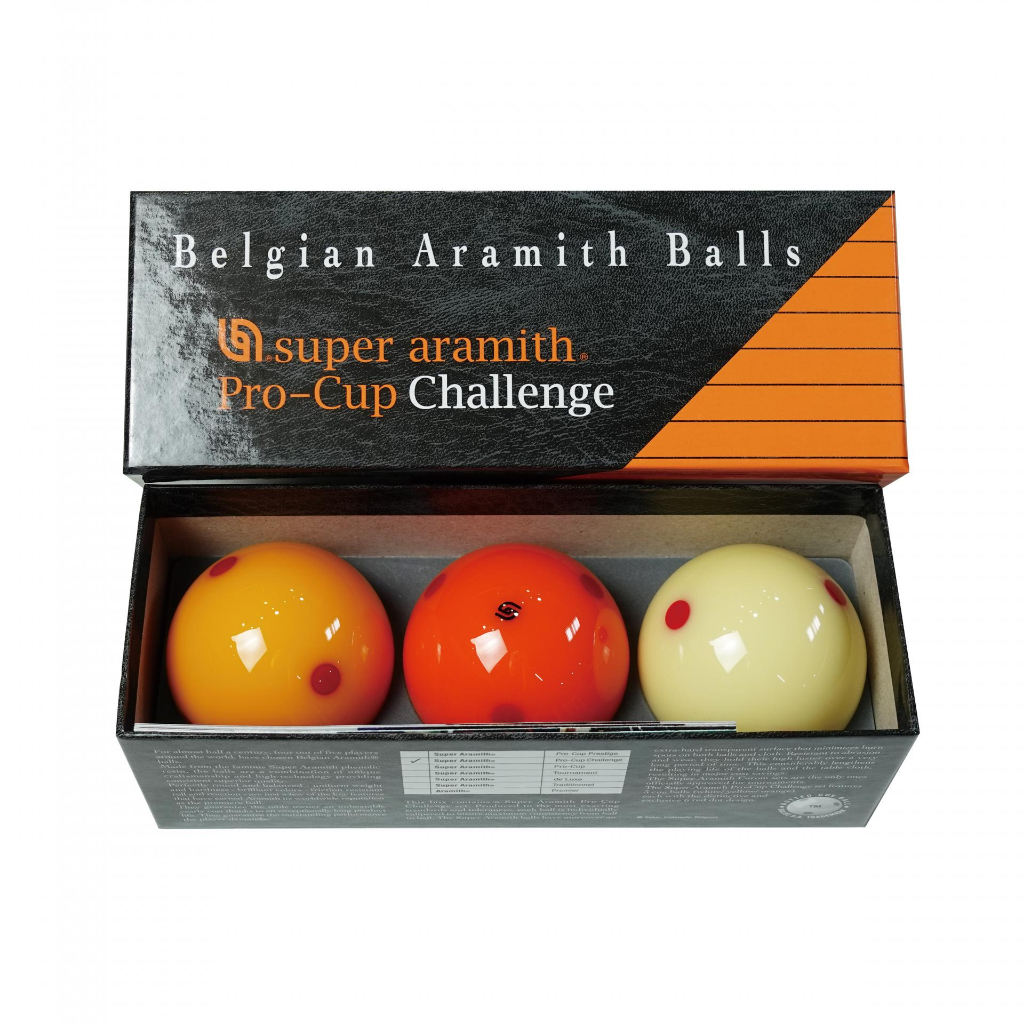 Bi bỉ 3c màu cam Aramith Challenge Ball