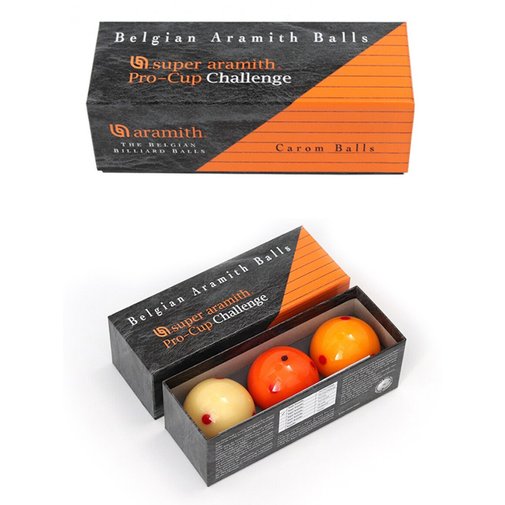 Bi bỉ 3c màu cam Aramith Challenge Ball