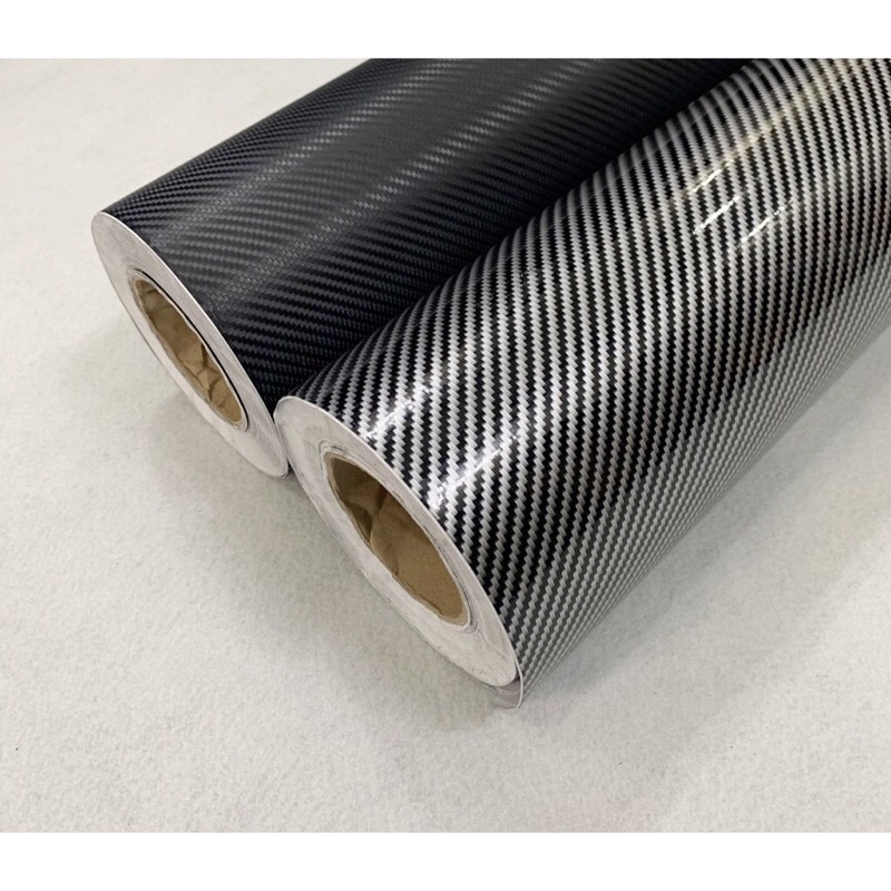 Decal loại dày phủ xe màu cacbon cực sang dán xe máy oto