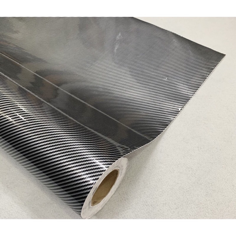 Decal loại dày phủ xe màu cacbon cực sang dán xe máy oto