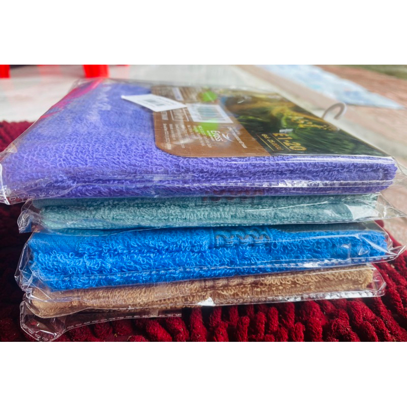 Khăn mặt, khăn gội sợi tre cao cấp Eross 30x50cm Ms:E1-20