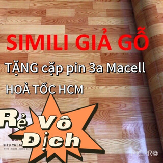 [simili trải sàn - thảm nhựa trải sàn giả gỗ khổ 1mx1m