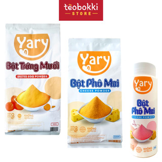 Bột phô mai lắc, bột trứng muối Yary 120g, 250g