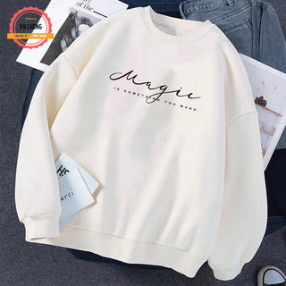 Áo sweater, áo thu đông dài tay, áo thun dài tay nam nữ chất cotton cổ tròn SWEATER04 - Xưởng may An Cường