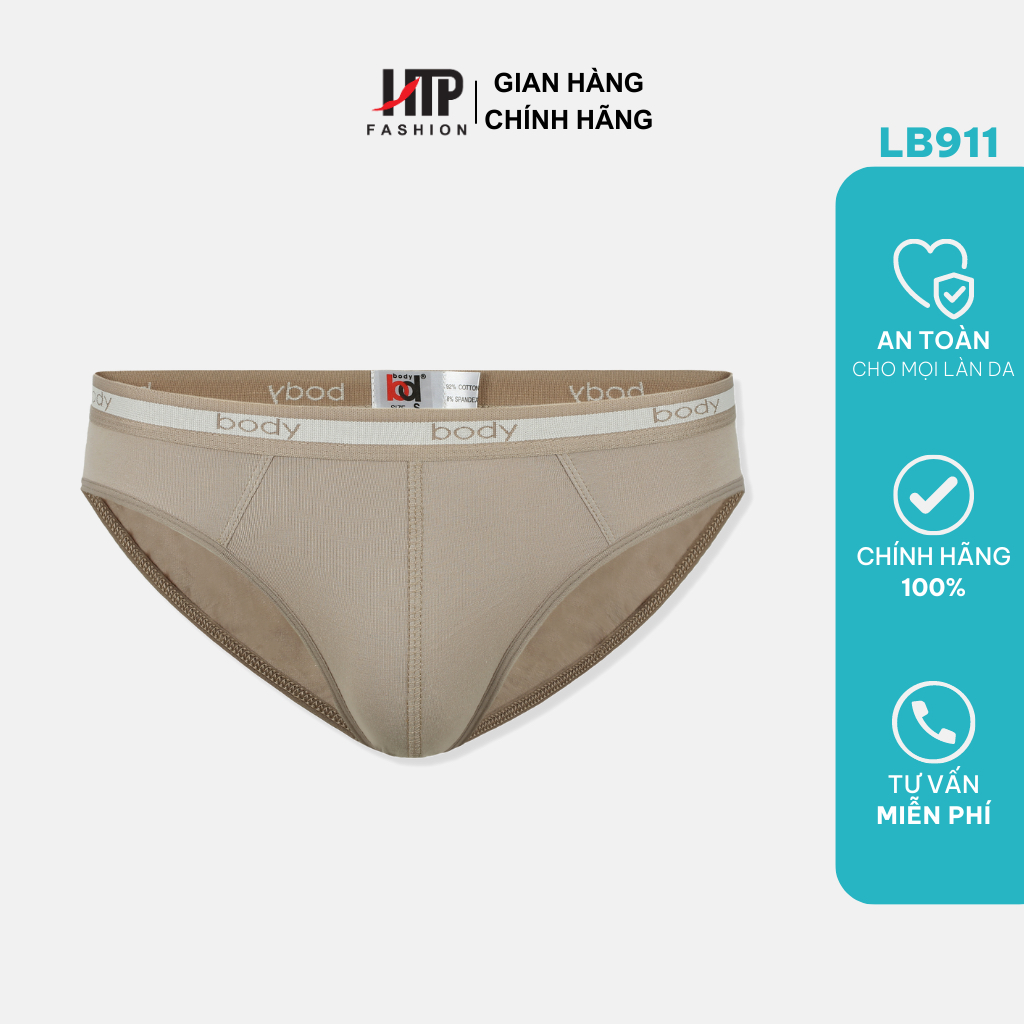 Quần lót tam giác nam LUXURY BODY LB911 mềm mịn, mỏng nhẹ, co giãn tốt