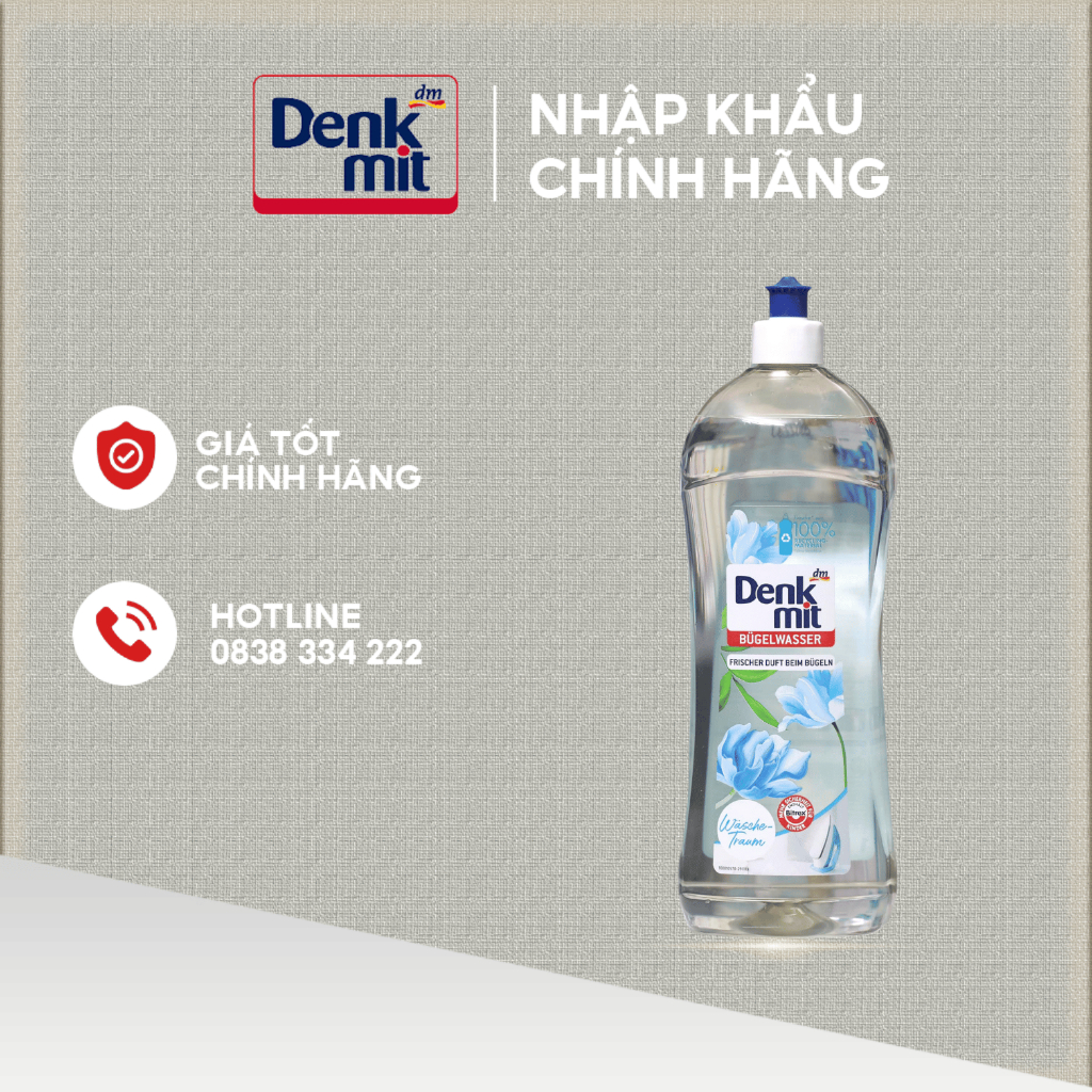 Nước thơm là quần áo Denkmit dung tích 1 lít