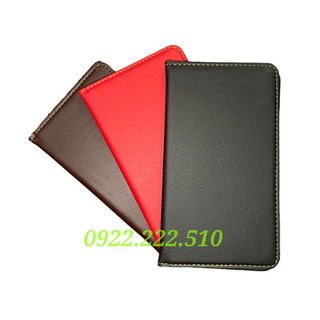 BÌA TAP KẸP BILL TÍNH TIỀN DA MAY VIỀN( 21x12cm)