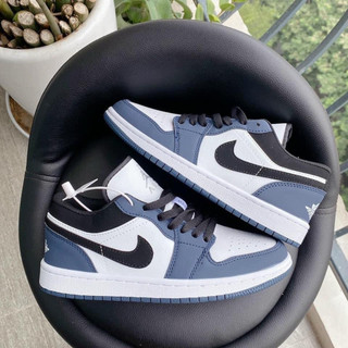 Giày thể thao Jordan NAVY Xanh Than Cổ Thấp Nam Nữ cực chất dễ phối đồ FullBox