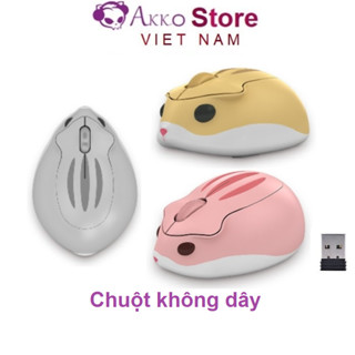 Chuột không dây AKKO Hamster Plus - TARO / HIMA / MOMO