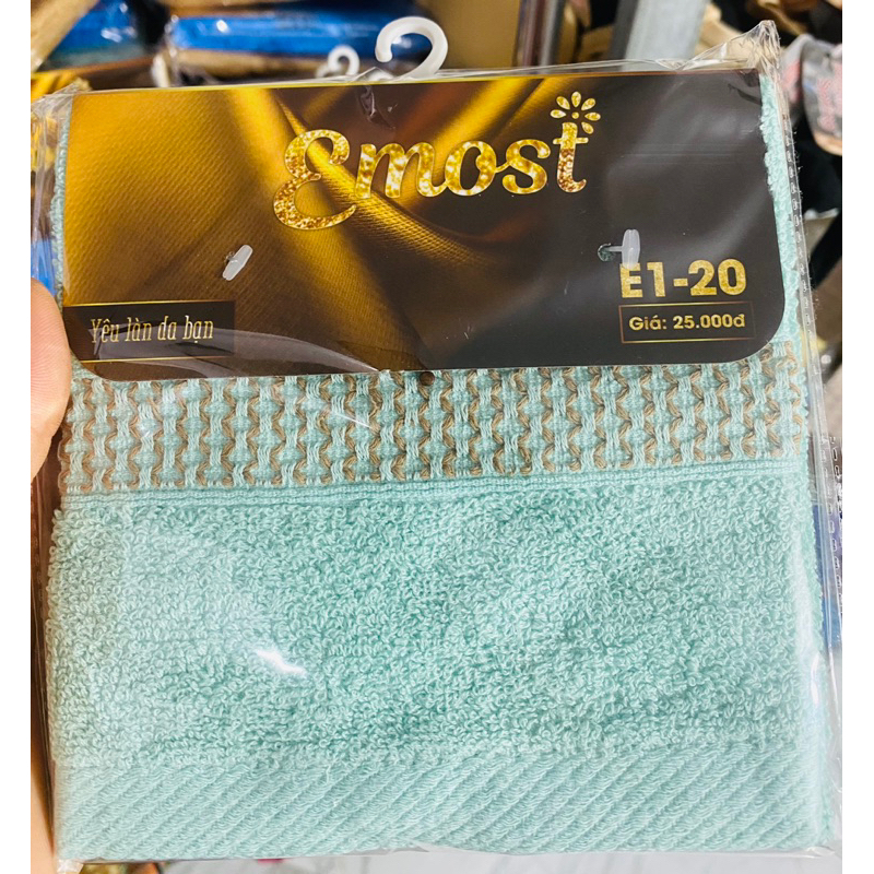 Khăn mặt, khăn gội sợi tre cao cấp Eross 30x50cm Ms:E1-20