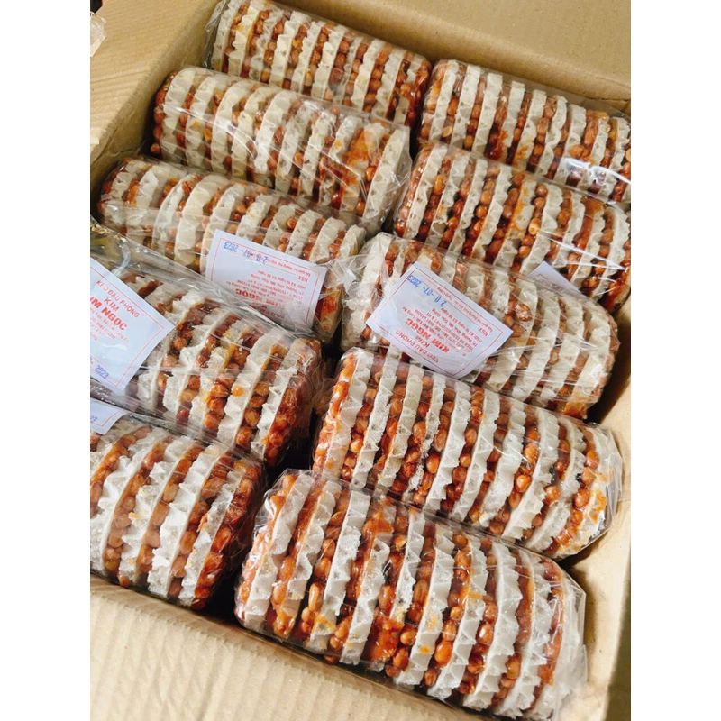 Kẹo đậu phộng bánh tráng cây 250g