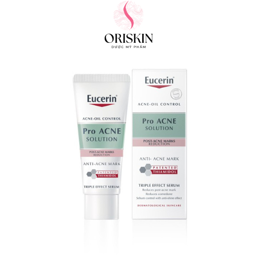 Minisize Eucerin Tinh Chất Giảm Thâm Mụn Và Dưỡng Sáng Da Pro ACNE Solution Anti-Acne Mark Triple Effect Serum 7ml