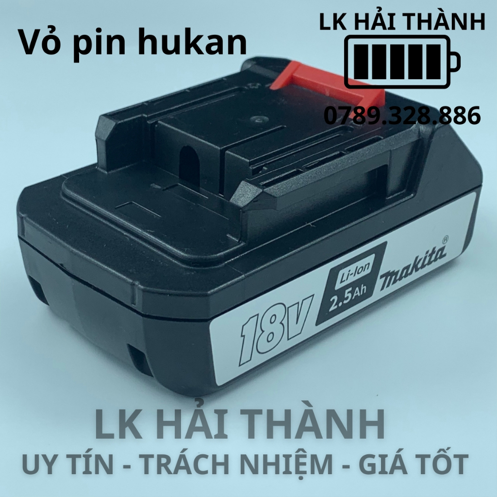 Vỏ mạch pin thay thế hukan makita chân g adapter