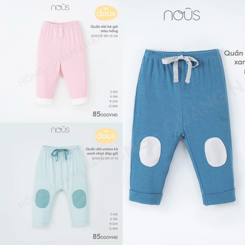 Quần legging cho bé hãng Nous