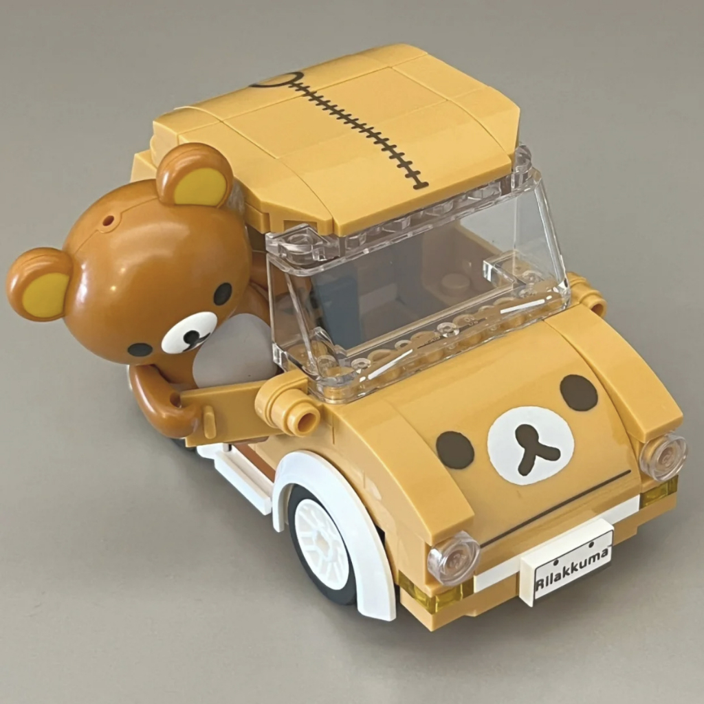 Mô hình lắp ráp xe gấu kèm nhân vật Rillakkuma