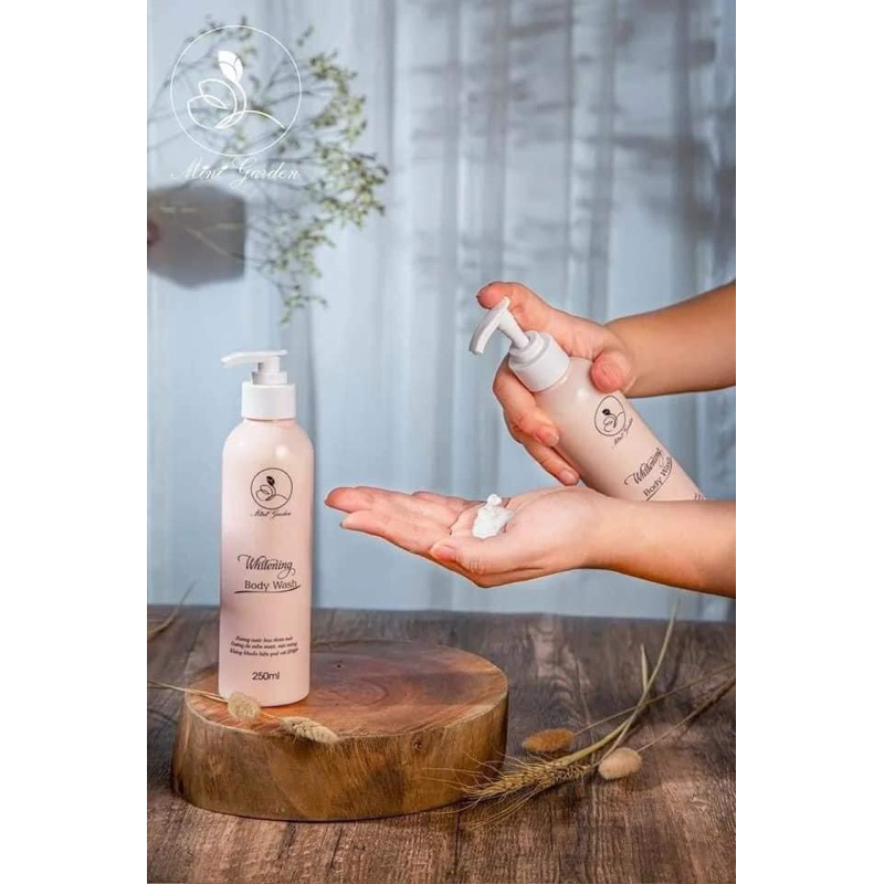 Sữa Tắm trắng da Men Bia Body Wash Mini Garden 250ml