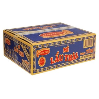 Thùng 30 gói mì lẩu thái tôm 80g