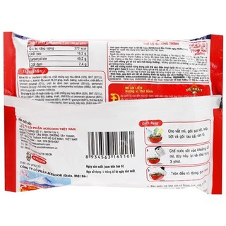 Thùng 30 gói mì Đệ Nhất thịt bằm 82g

