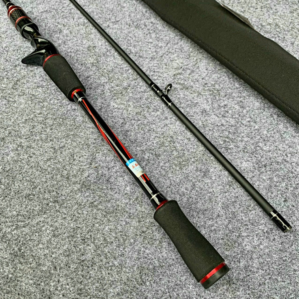 Cần câu lure Abu black max 2m1 gắn máy ngang độ cứng MH