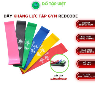 Dây cao su kháng lực tập mông, dây miniband, chân đàn hồi