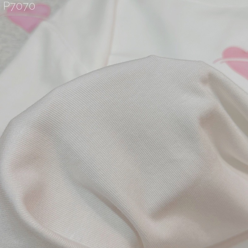 Áo BABY TEE HEART áo phông thun cotton in hình trái tim hồng  Aobabyteehinhtim070