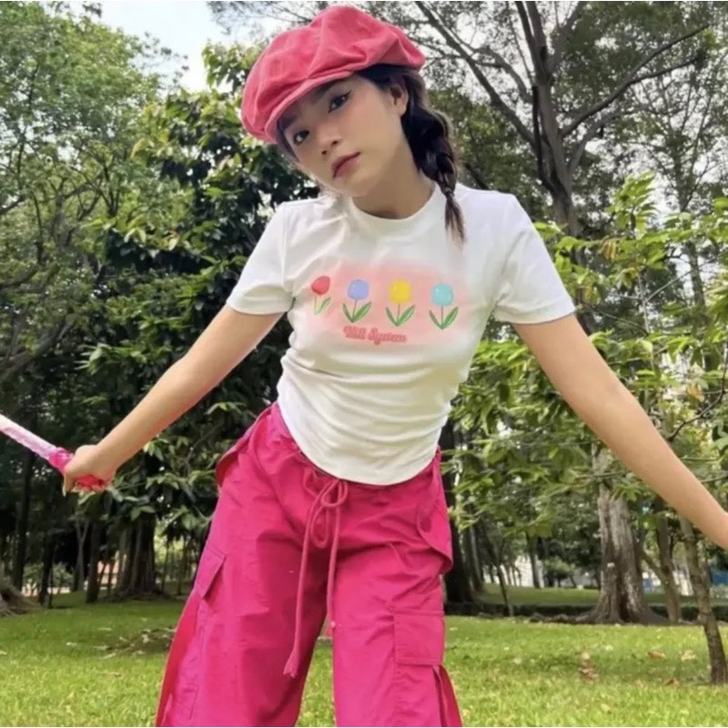 Áo babytee in hoa 045/P13K12